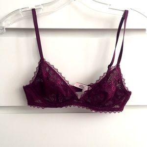beautiful Lacey unpadded bra